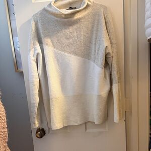 French Connection Two-Tone Cowl Neck Sweater
